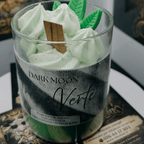 Bougie Trêve verte